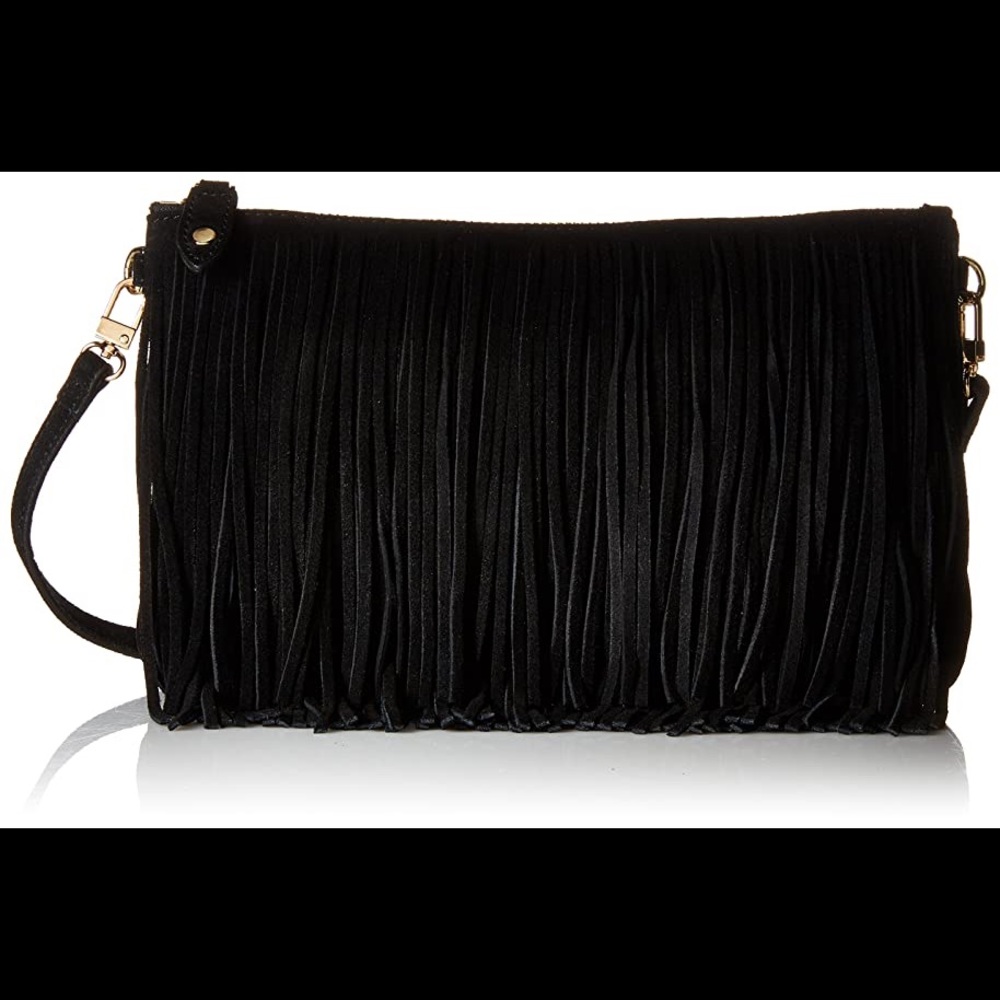 HButler fringe cross body bag!